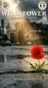 Wildflower in the concrete bundle